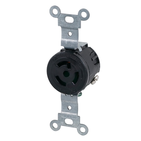 Marinco 4760 Marinco 15A 277V 2P 3W Locking Single Receptacle 4760